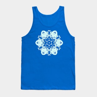 Pastel Blue Faces Tank Top